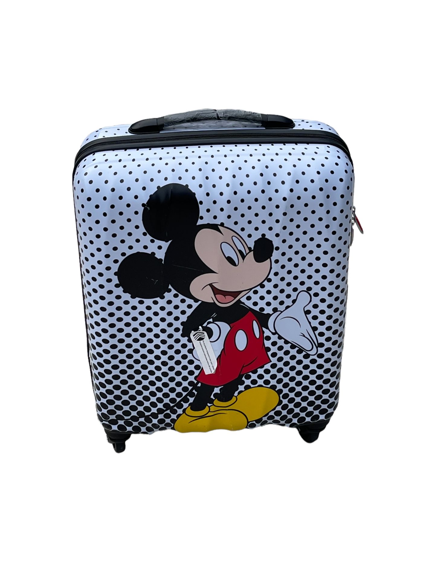 American Tourister Disney Mickey Mouse Polka Dot Carry-on Spinner Case 55cm - RRP £145 - Image 2 of 9