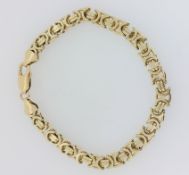 9ct Yellow Gold (375) Fancy Link Bracelet