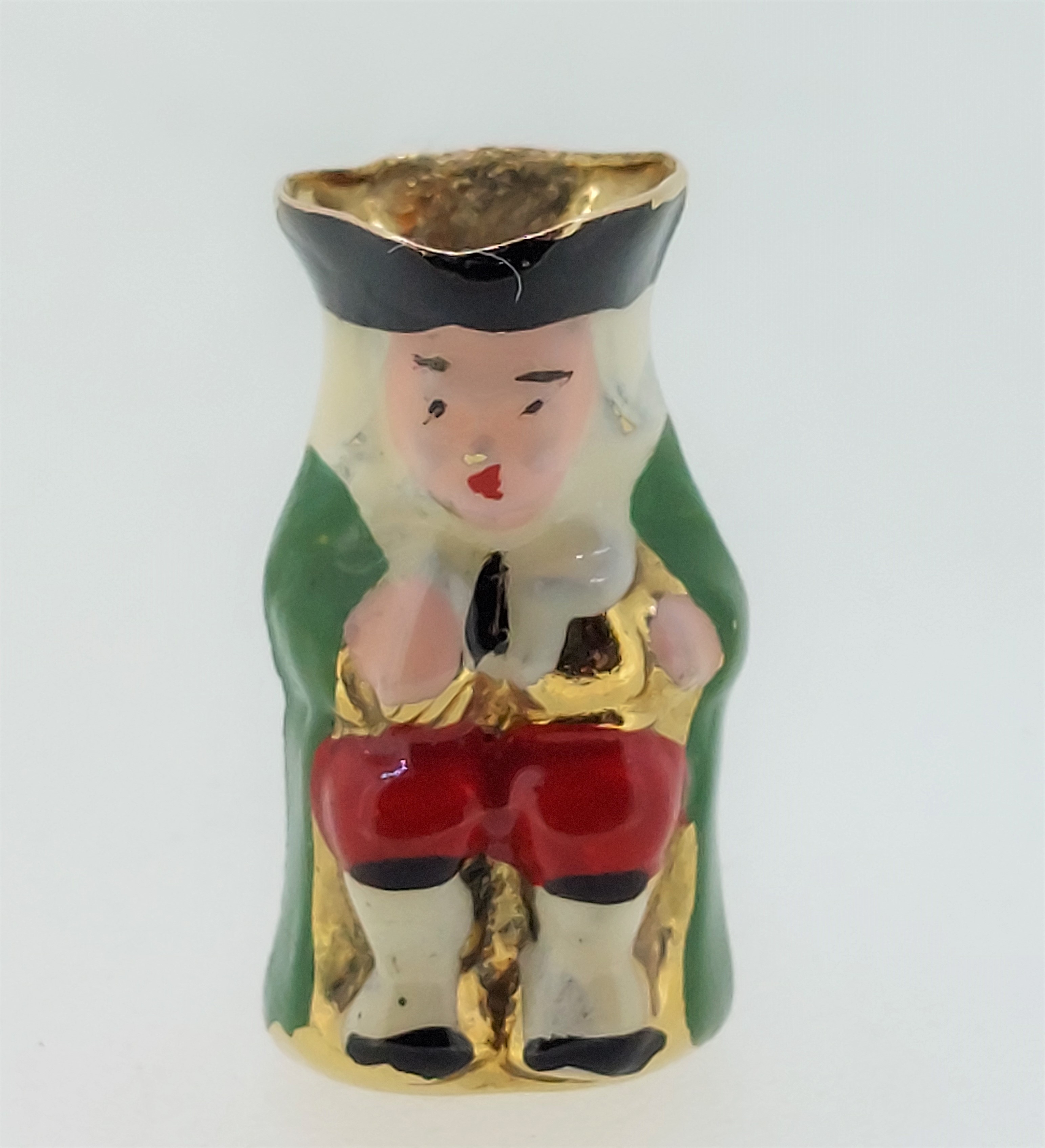 9ct Yellow Gold (375) Enamelled Toby Jug Charm Pendant - Image 7 of 8
