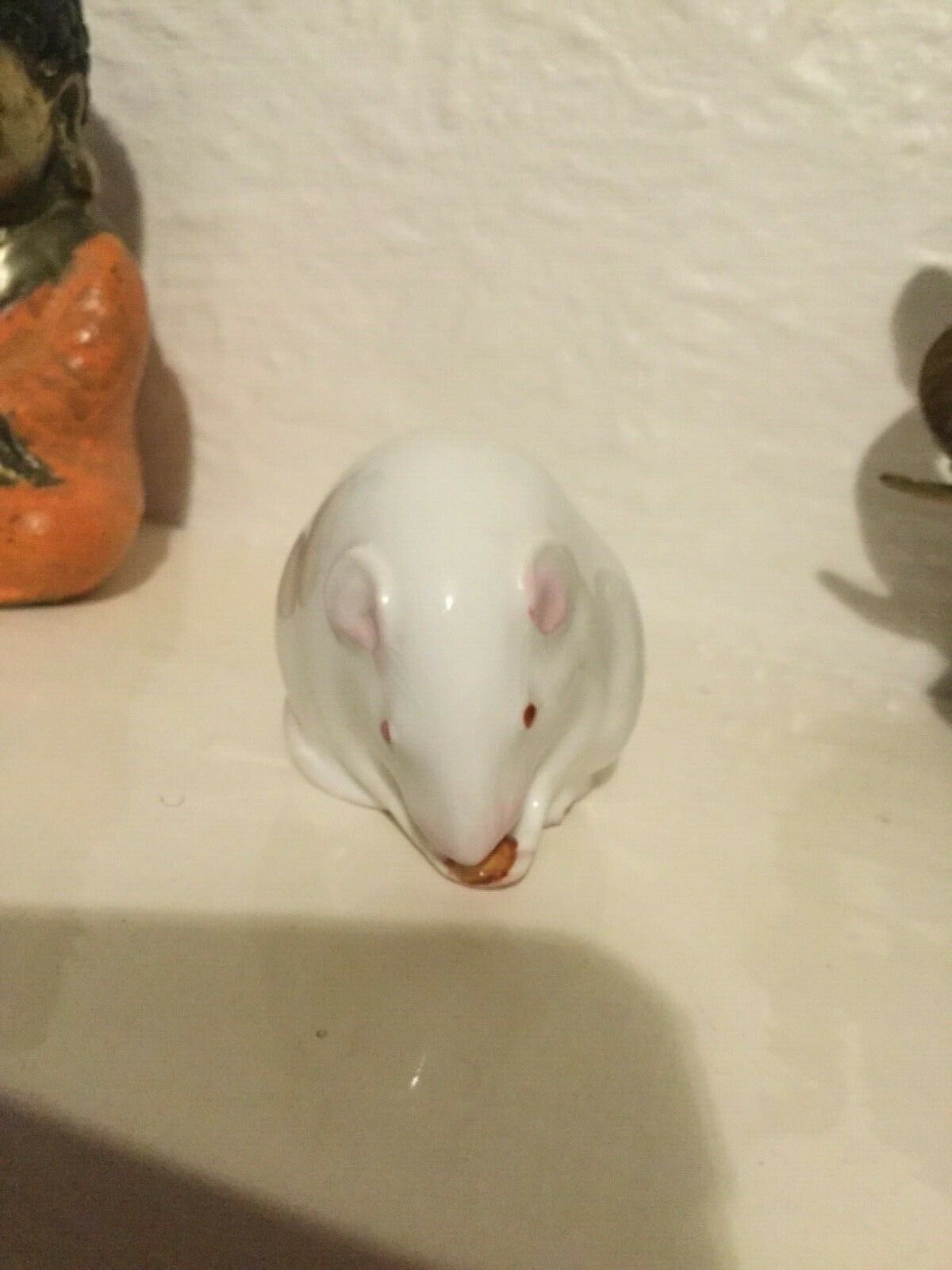 Original Royal Worcester figurine Netsuke Mouse figure - Image 2 of 5