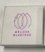Melissa Mcarthur sterling silver quartz pendant necklace