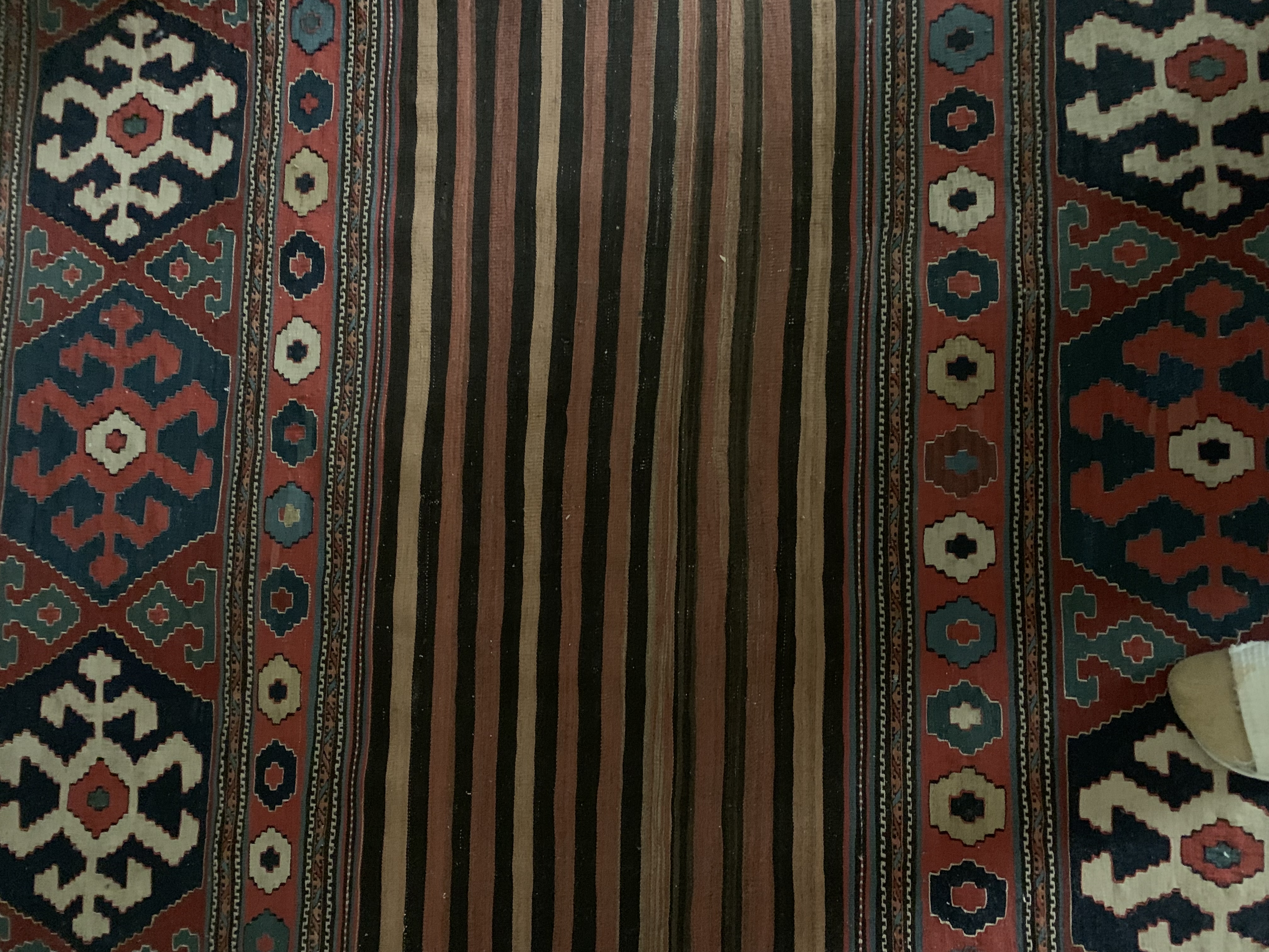 Early 20th Century Shahsavan Persian Kilim - Image 3 of 3