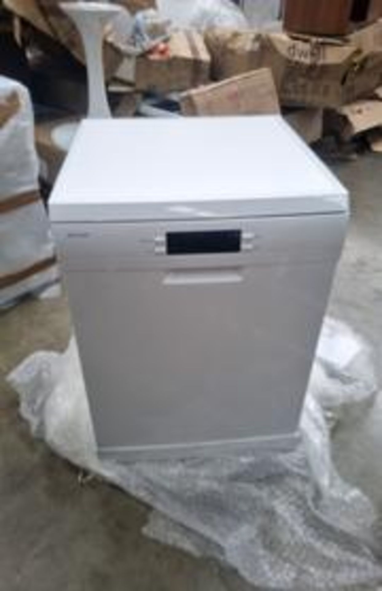 Grade C John Lewis & Partners JLDWW1327 Freestanding dishwasher in White - RRP: £469