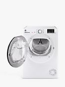 Grade D Hoover H-Dry 300 HLE C10DCE-80 FreestandingTumble Dryer, 10kg Load in White - RRP: £320