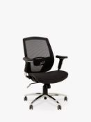 Grade A John Lewis & Partners Murray Ergonomic Office Chair in Black - RRP: £299