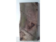 1 x Hardwood Air Dried Sawn English Oak Slab / Table Top
