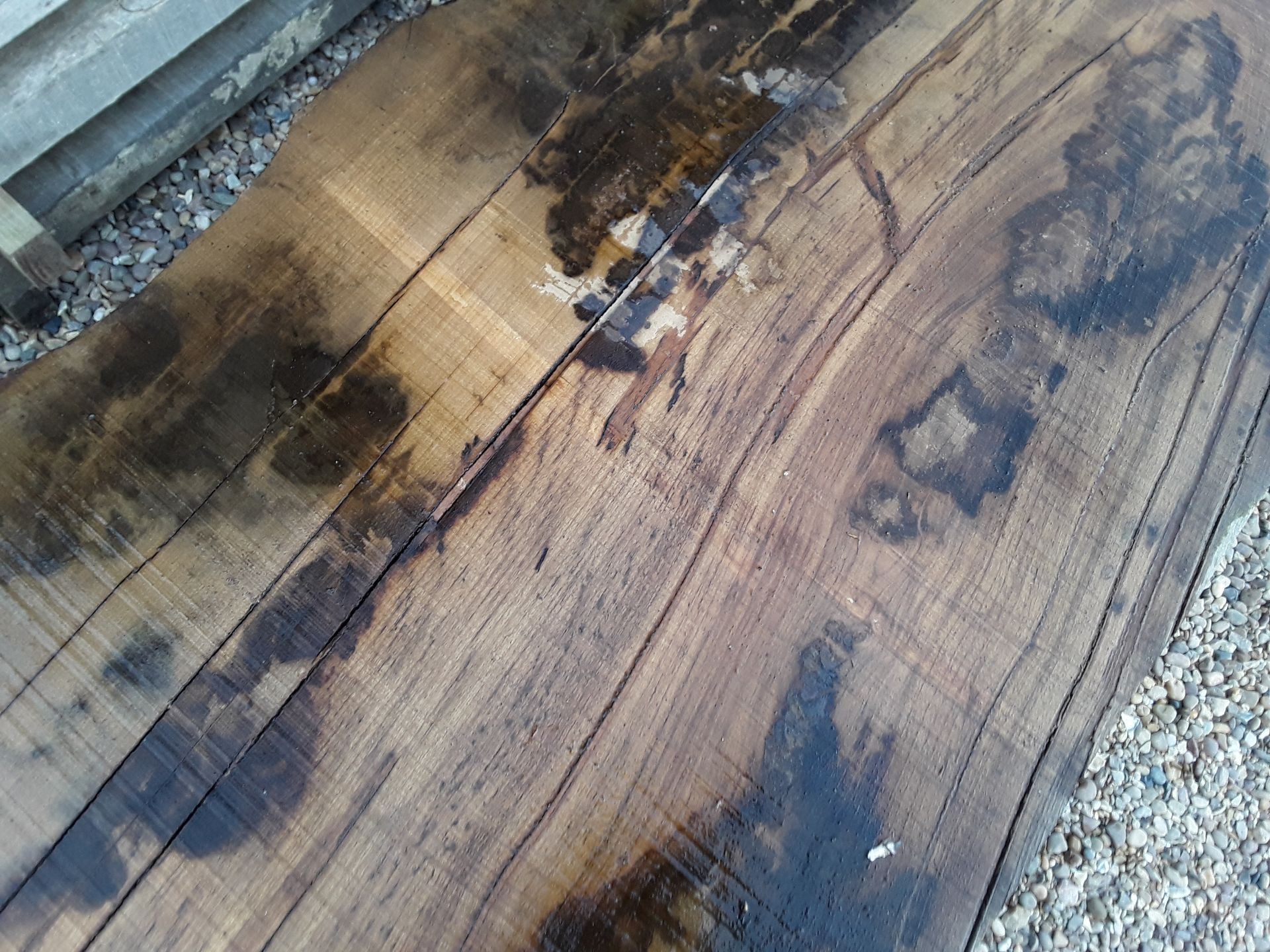 Hardwood Air Dried Sawn English Chestnut Waney Edge/ Live Edge Slab/ Table Top - Image 3 of 5