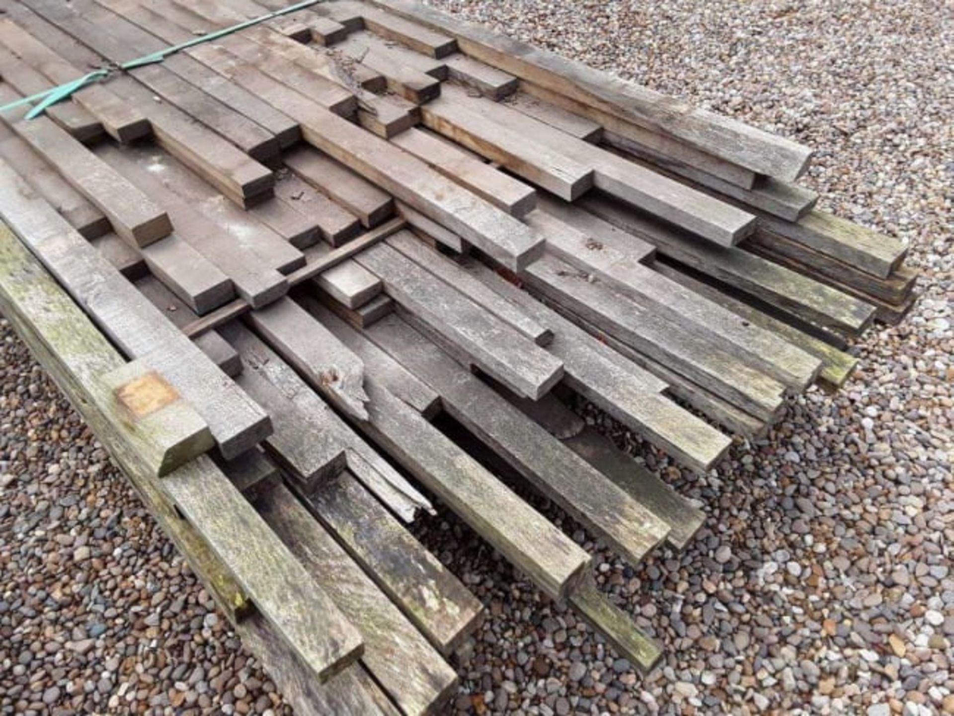 220 x Hardwood Air Dried Timber Sawn English Oak & Ash Board / Plank / Rail Offcuts - Image 5 of 7