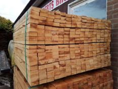 100 x Hardwood Sawn Unseasoned English Oak Palings / Timber Offcuts
