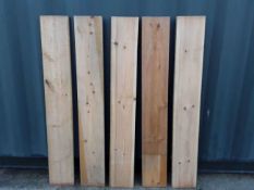 22 x Kiln Dried Sawn Timber Redwood / Softwood Boards / Planks