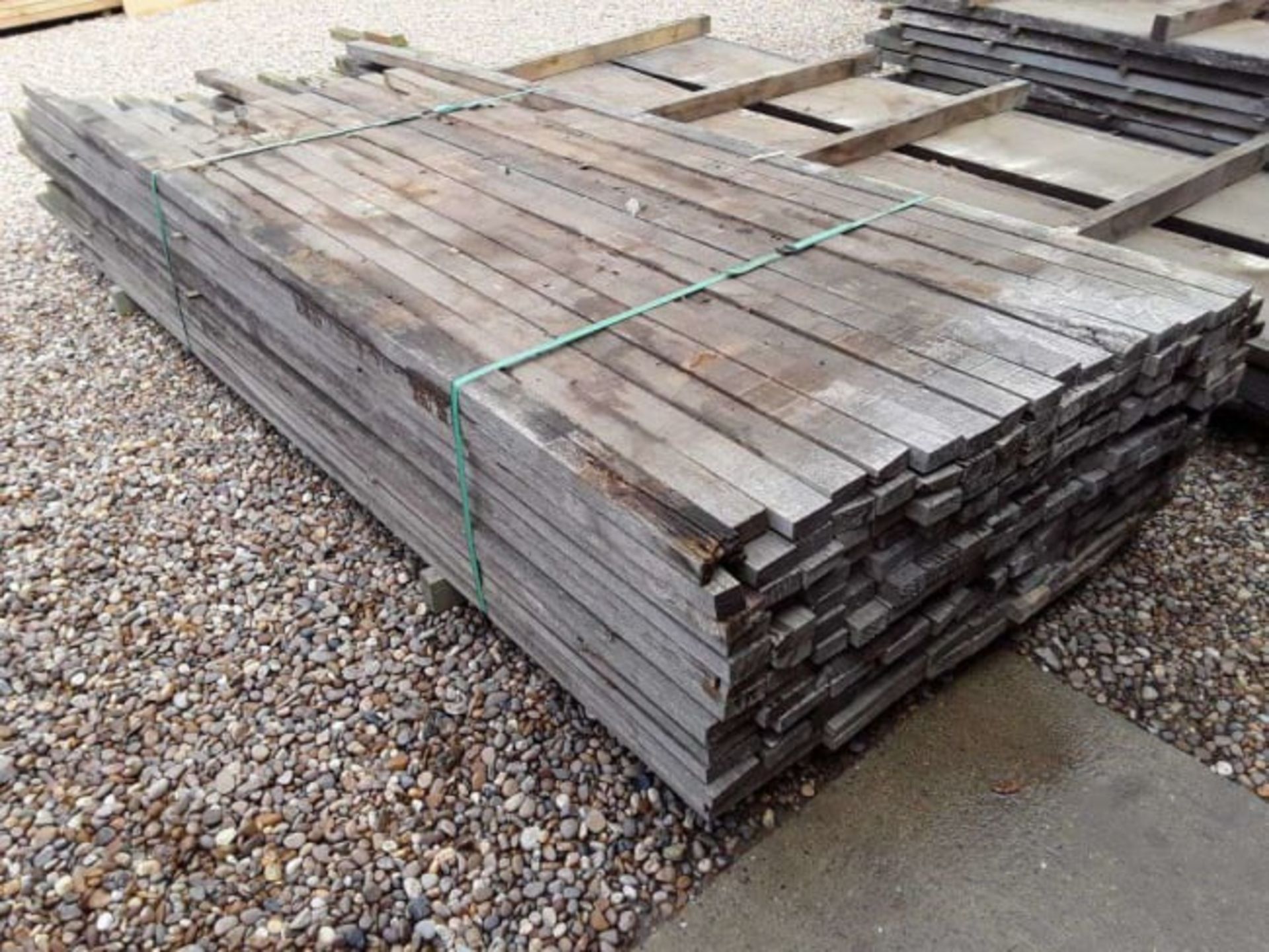 220 x Hardwood Air Dried Timber Sawn English Oak & Ash Board / Plank / Rail Offcuts - Image 6 of 7