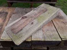 22 x Softwood Timber Air Dried Sawn Douglas Fir Wedges