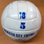 Manchester City Team Signed Football 88/89 Season