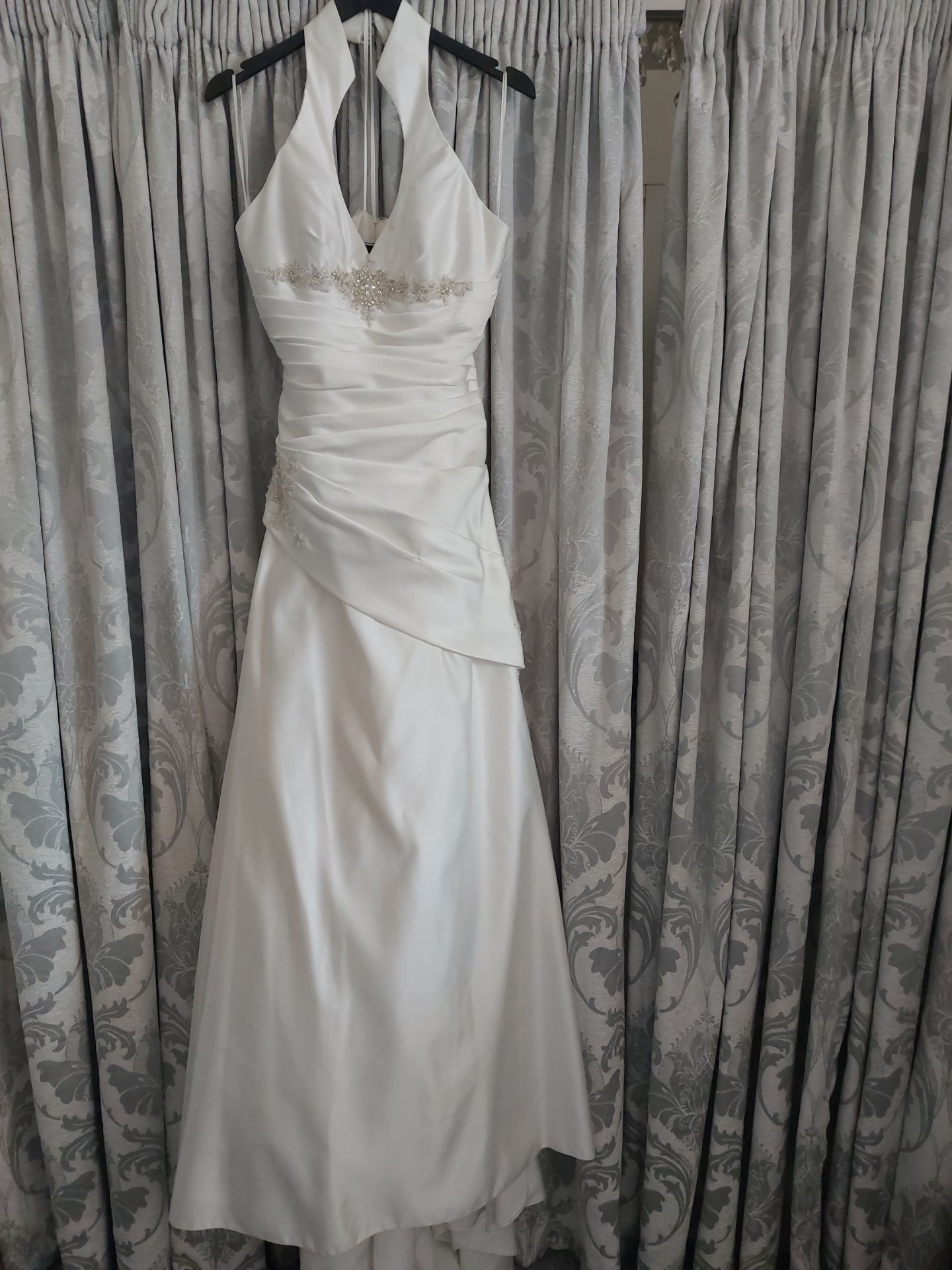 Phil Collins Wedding Dress Ivory Size 12 Style No Pc027 - Image 5 of 6