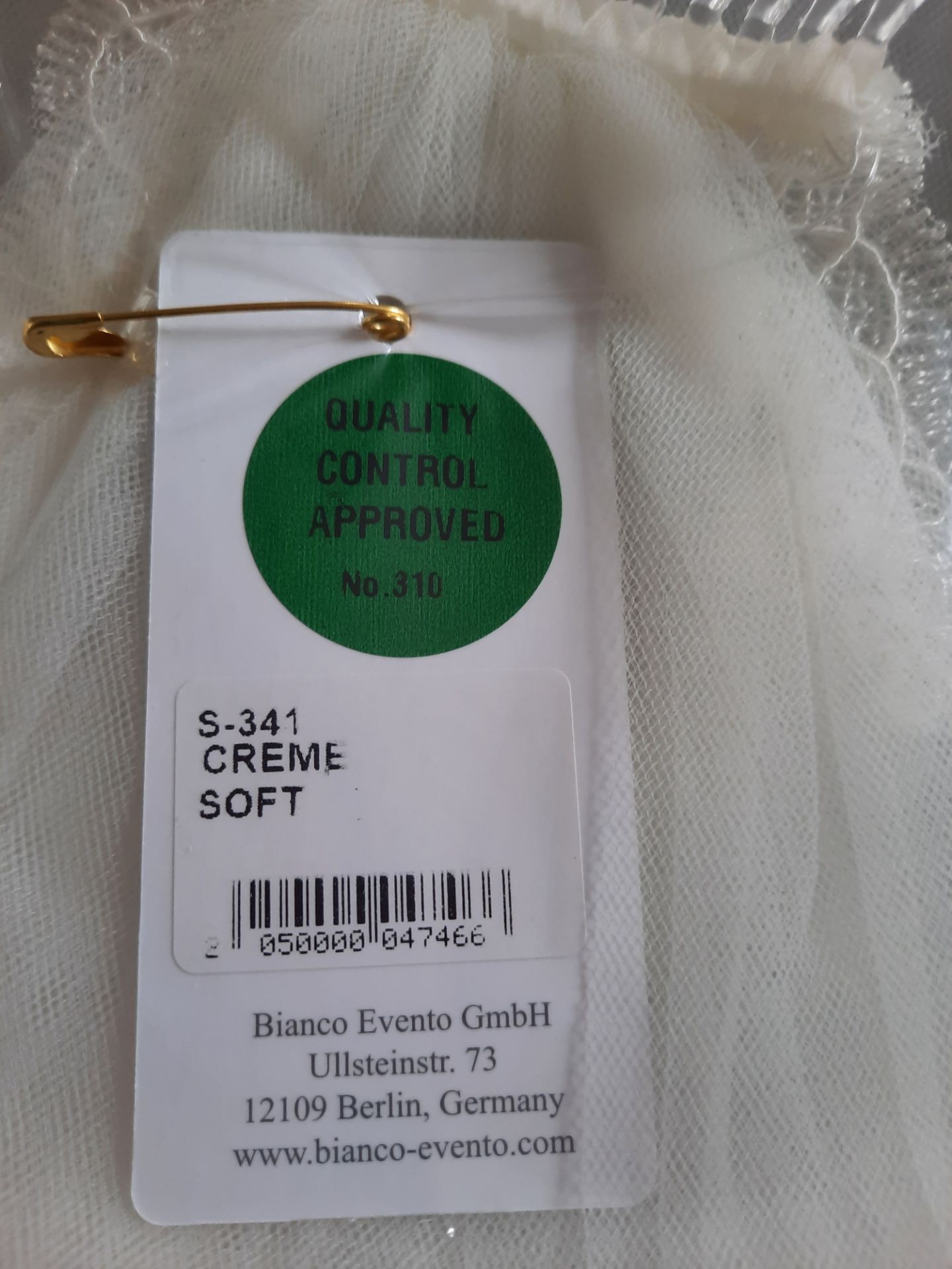 Bianco Evento Veil Style S341 - Ivory