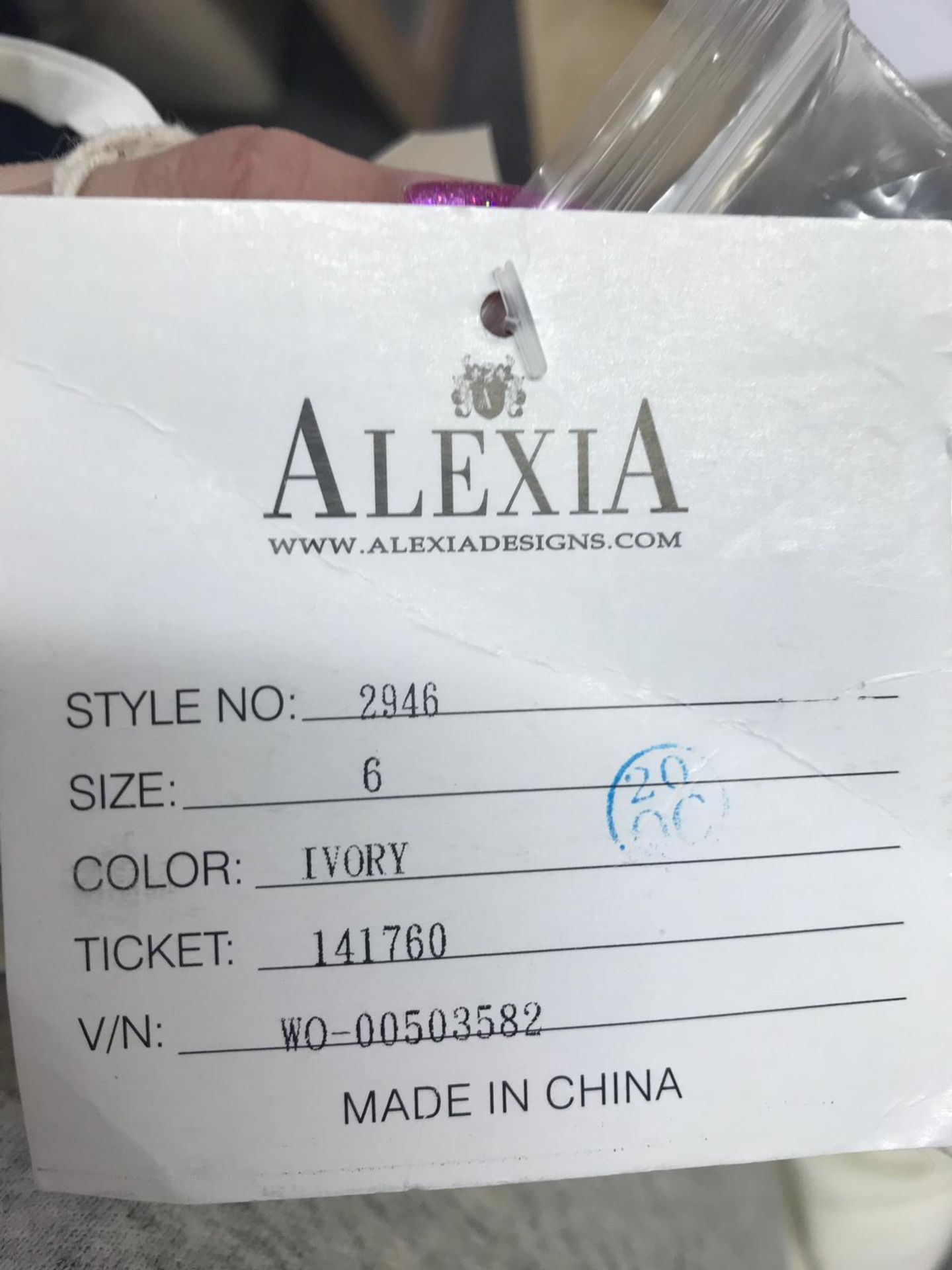 Alexia Wedding Dress Size 6 Ivory. Style 2946 - Image 3 of 5