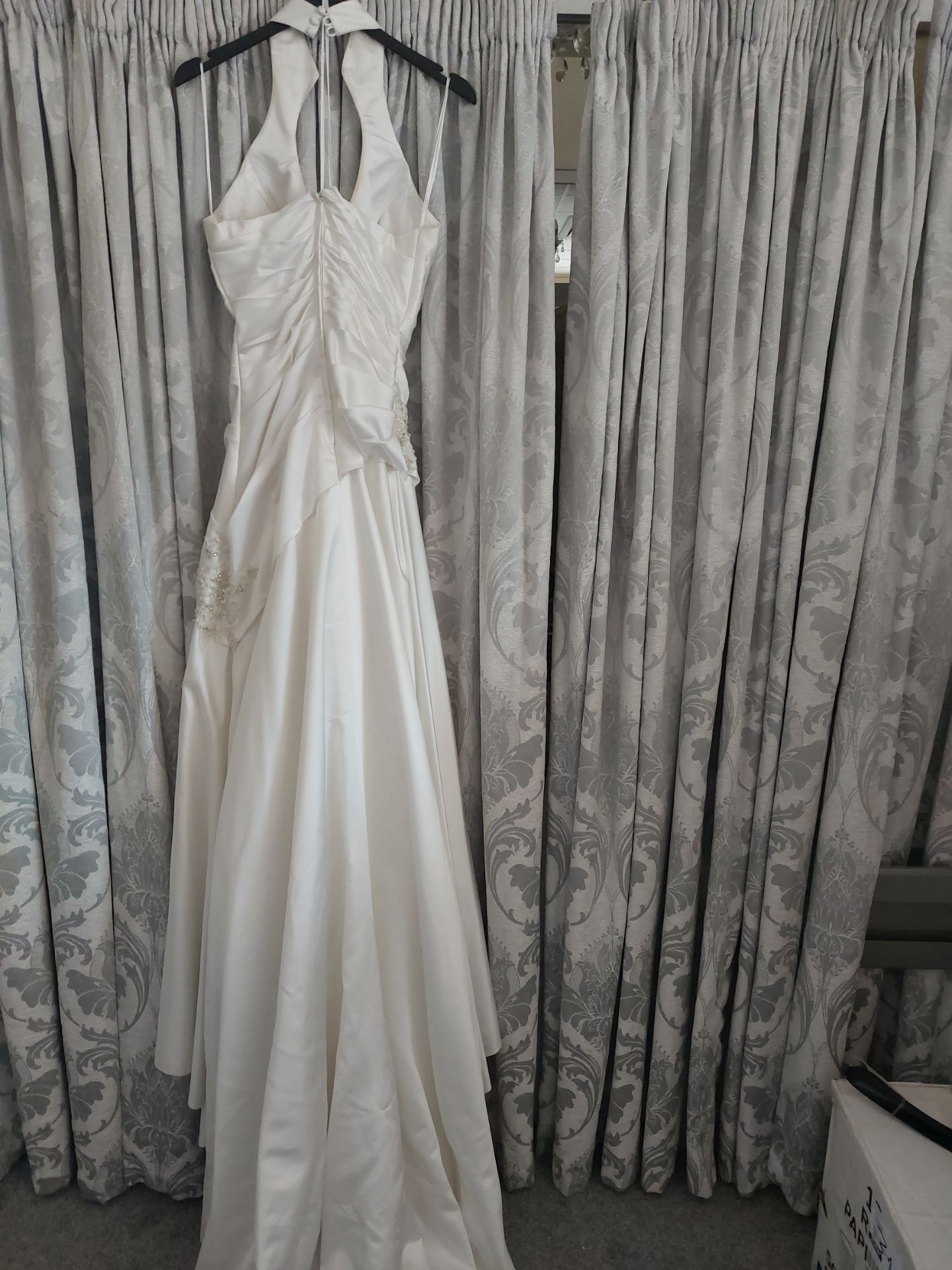 Phil Collins Wedding Dress Ivory Size 12 Style No Pc027 - Image 6 of 6