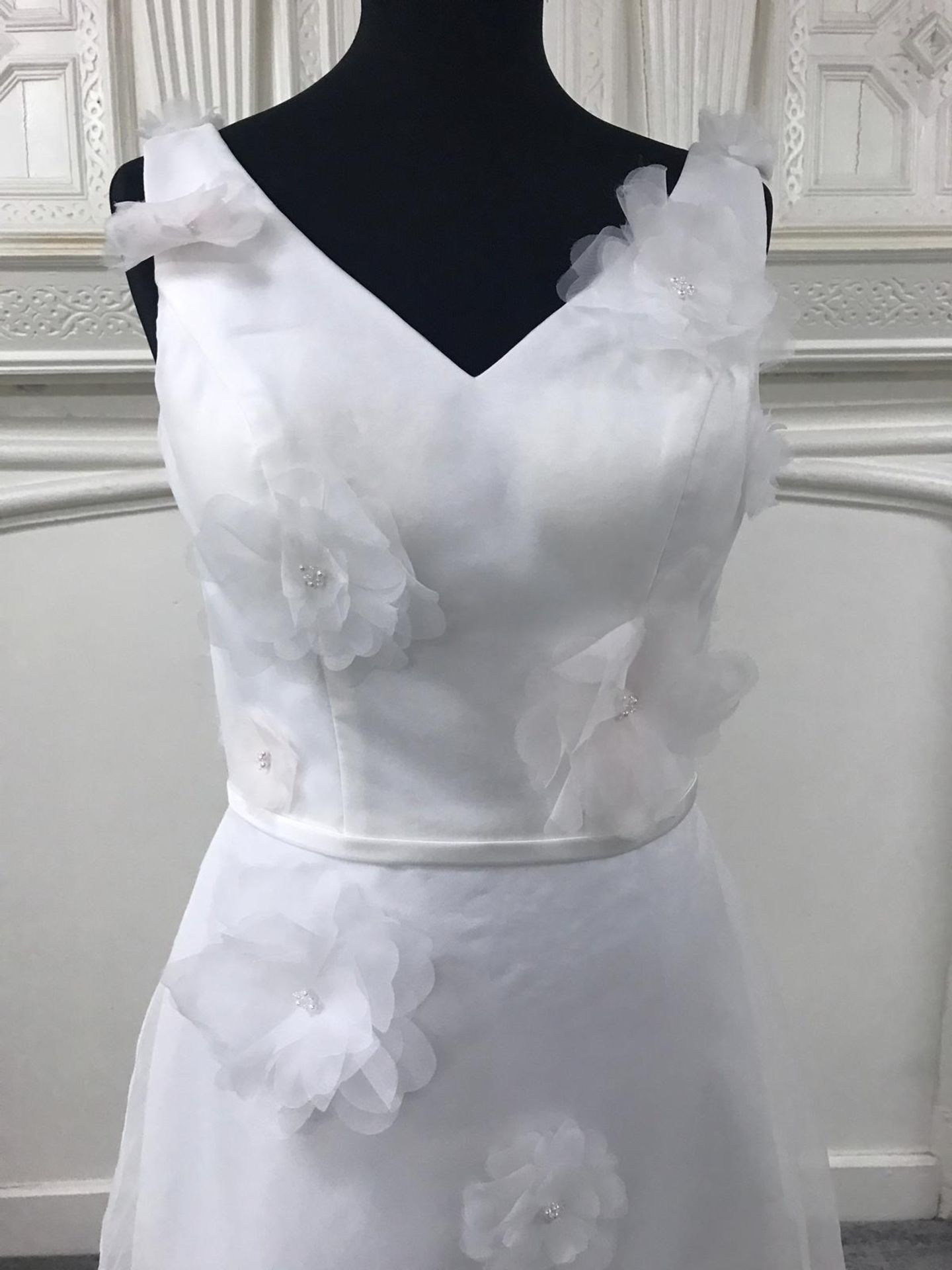 Alexia Wedding Dress Size 8 Ivory and Blush - Image 2 of 6