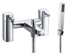 RRP £259. Cubix Bath Shower Mixer Tap – Chrome. https://www.frontlinebathrooms.co.uk/cubix2-bath-...