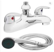 RRP £210. Compact Bath Shower Mixer Tap – Chrome. https://rb.gy/hz7hqx