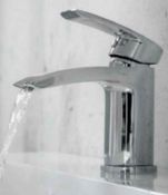 RRP £168. Ripley Mono Basin Mixer Tap with Waste – Chrome. Appears New unused. https://rb.gy/djgz...