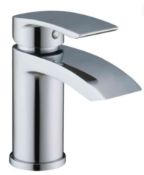 RRP £15. Frontline Pure Mono Basin Mixer Tap with Sprung Waste – Chrome. https://rb.gy/5rpdzv