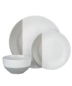 (58/7L) Lot RRP 157. 5x Items. 1x 12pc Dipped Speckle Glaze Dinner Set Grey RRP £34 (LR8931/0...