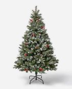 (129/6H) RRP £159. New Jersey Spruce 7ft Christmas Tree. (H210cm. Dia120cm). (AS056MP).