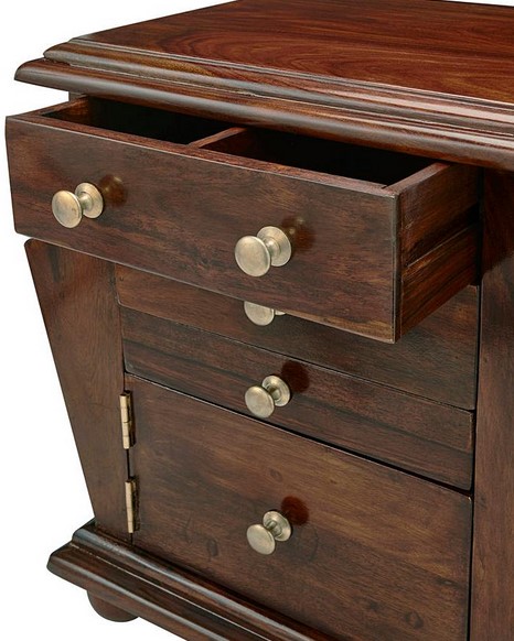 (104/7M) RRP £149. Acacia Clutter Buster. Dimensions (H.50 x W.52 x D.30cm). GL175701 - Image 3 of 5