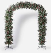 (127/6H) RRP £249.99. New Jersey Spruce 8ft Artificial Tree Arch (ZM135MP). (240x 140x 50cm) 1400...
