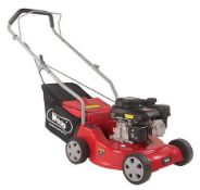 (37/6D) RRP £189. Webb Dynamic 39cm Hand Push Petrol Lawnmower. Appears New And Unused. Petrol po...