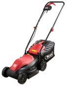 (44/6D) RRP £85. Webb Dynamic 1000W 32cm Push Corded Rotary Electric Lawnmower (WEDE32JDW).