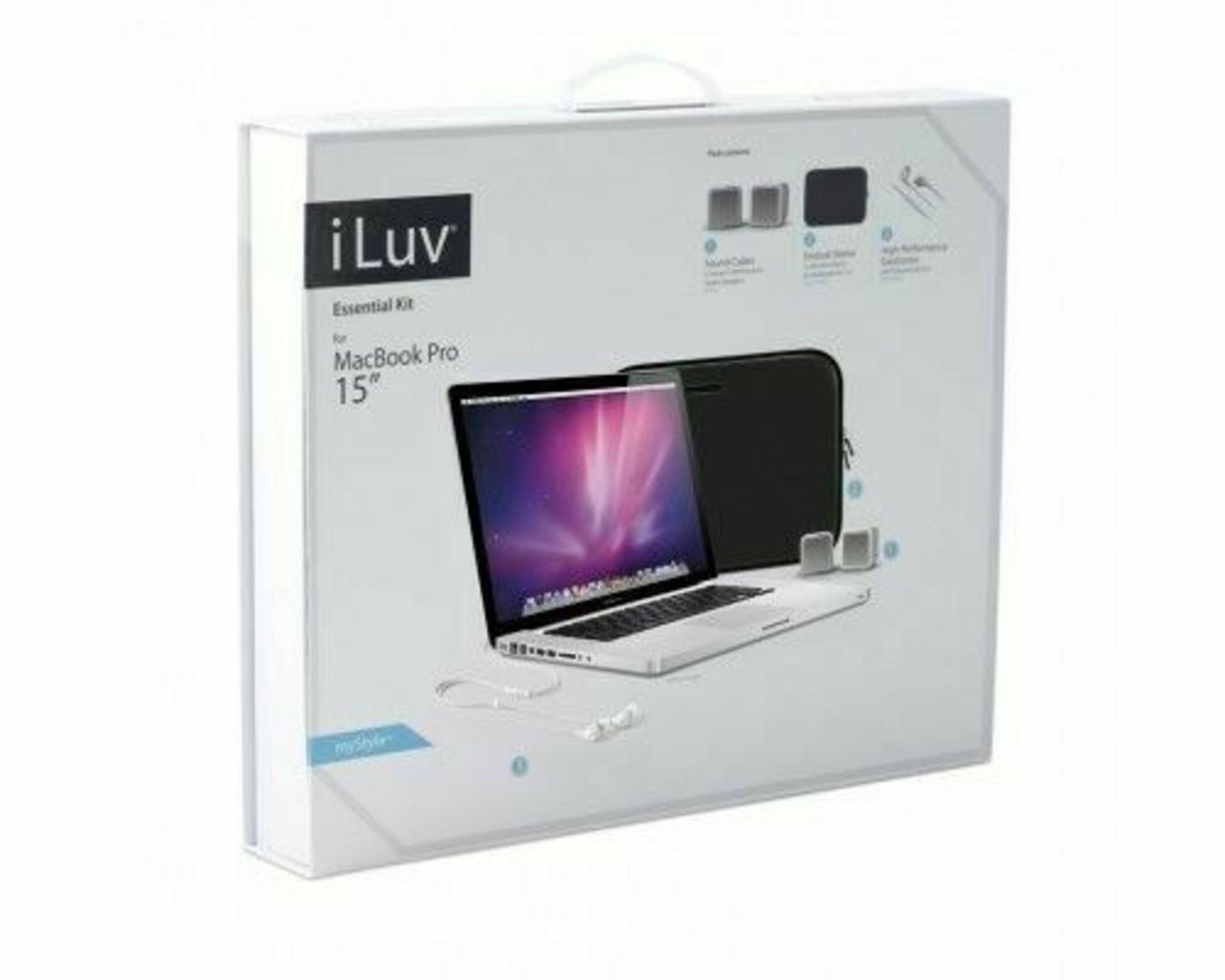 10 x Iluv Essential Gift Pack For 15"""" MacBook Air/Pro Or Pc Laptop