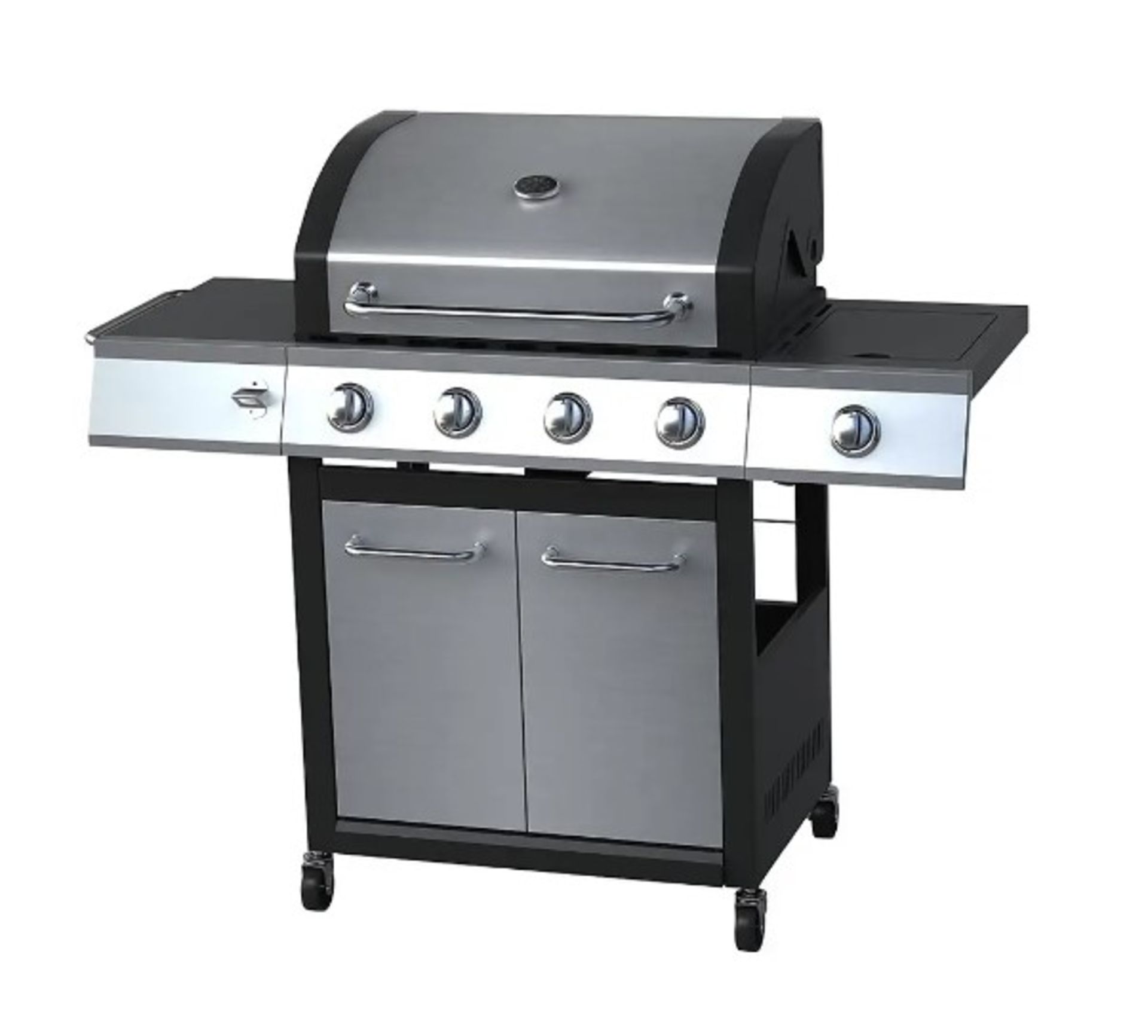 (40/5P) RRP £390. Texas Stardom 4 Burner Gas BBQ. (L145 x W57 x H120.7cm). - Image 5 of 7