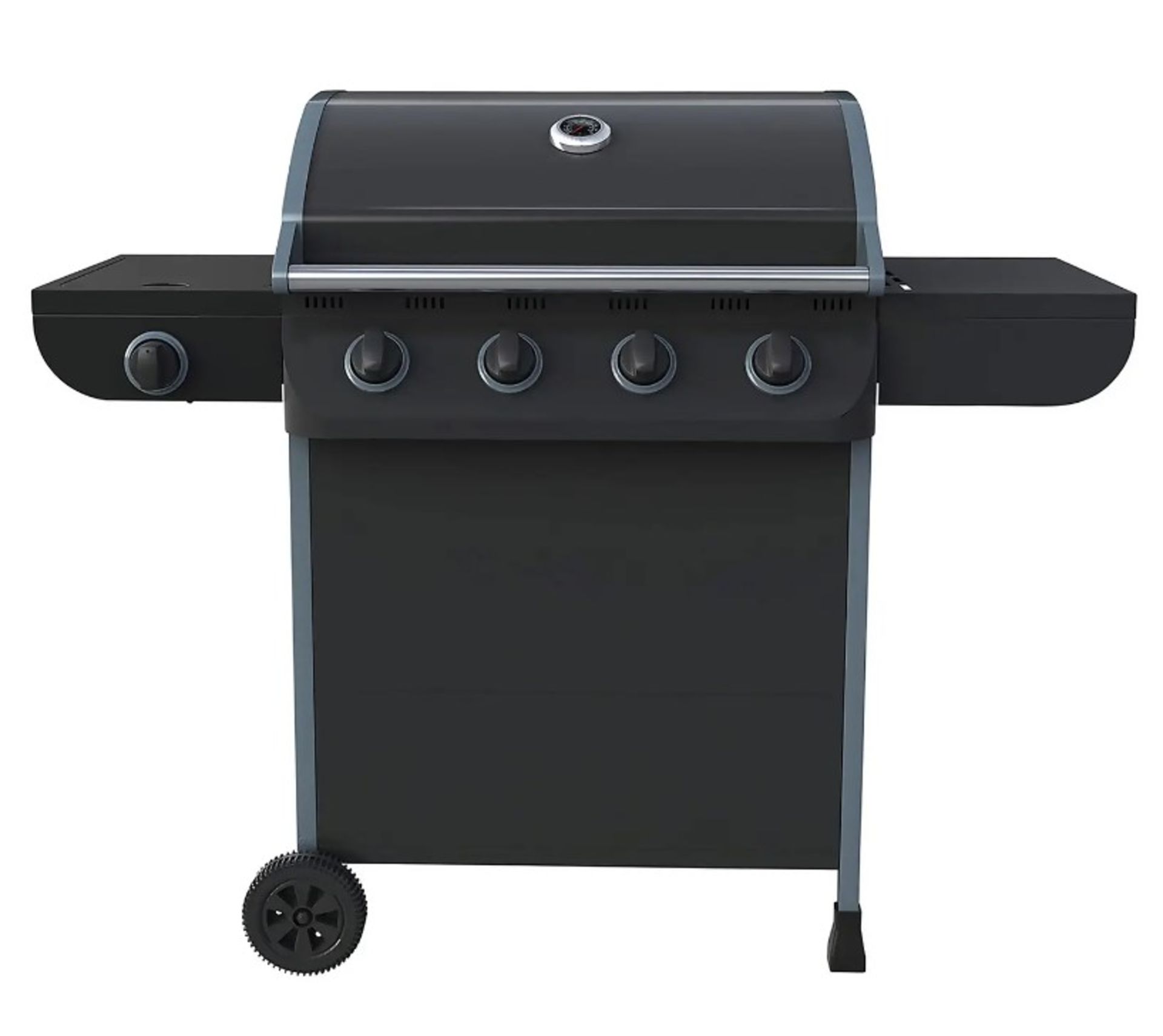 (41/P) RRP £250. Texas Nimbus 4 Burner Gas BBQ. (L130x W58.5x H107.5cm).