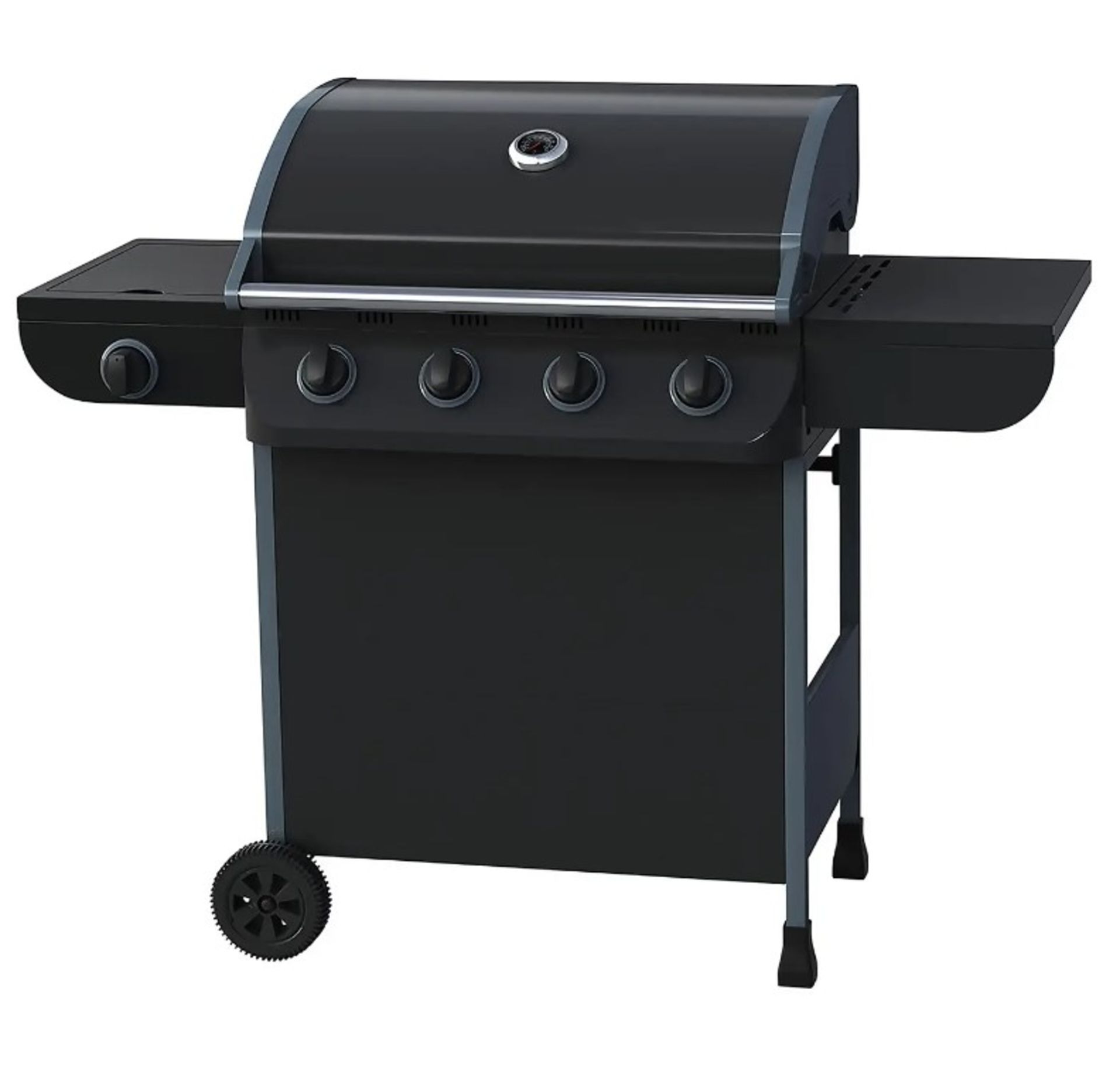 (41/P) RRP £250. Texas Nimbus 4 Burner Gas BBQ. (L130x W58.5x H107.5cm). - Image 4 of 6