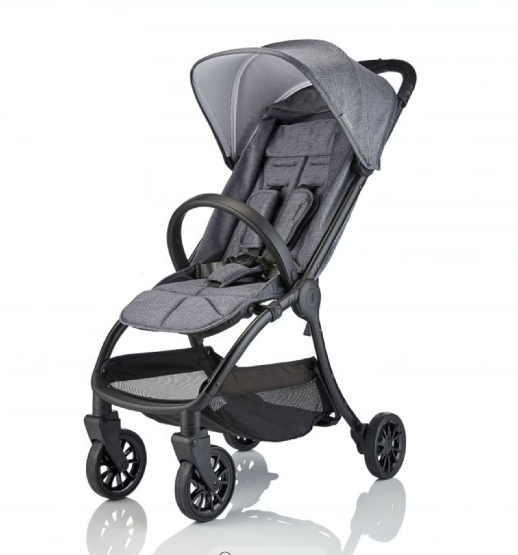 Junior Jones J-TOURER Compact Stroller, Frost Grey - RRP £299Description: Junior Jones J-