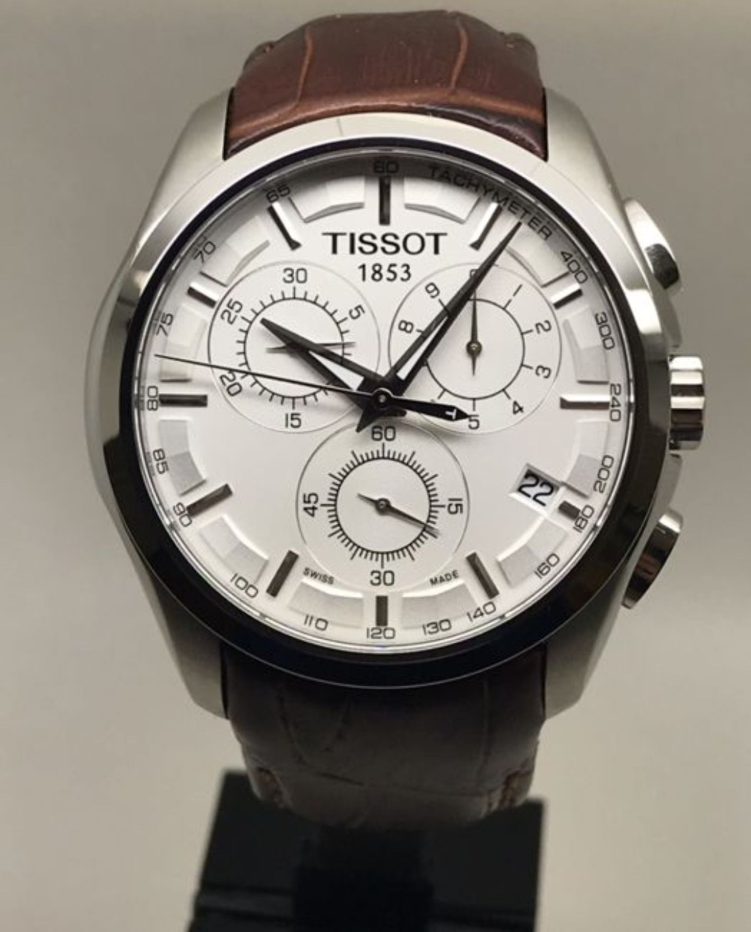 Tissot - Couturier Chronograph - T035.617.16.031.00 - Men's Watch - Image 9 of 10