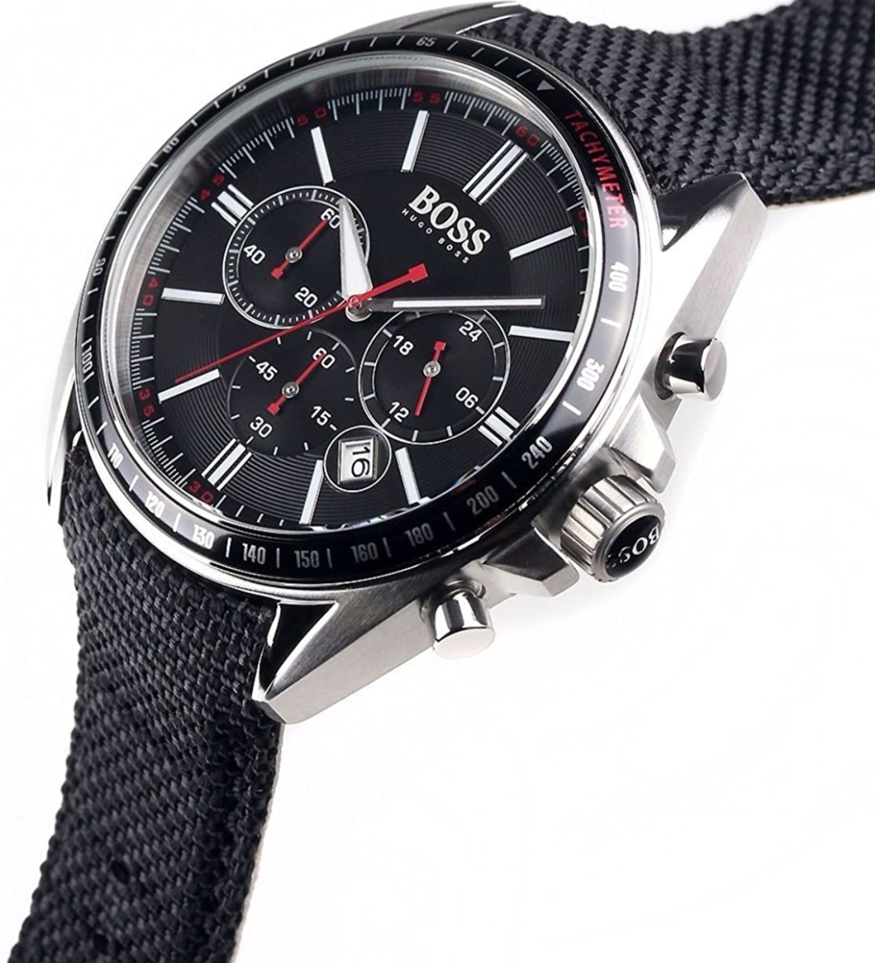 Hugo Boss 1513087 Men's Drivers quartz Chronograph Watch - Image 4 of 9