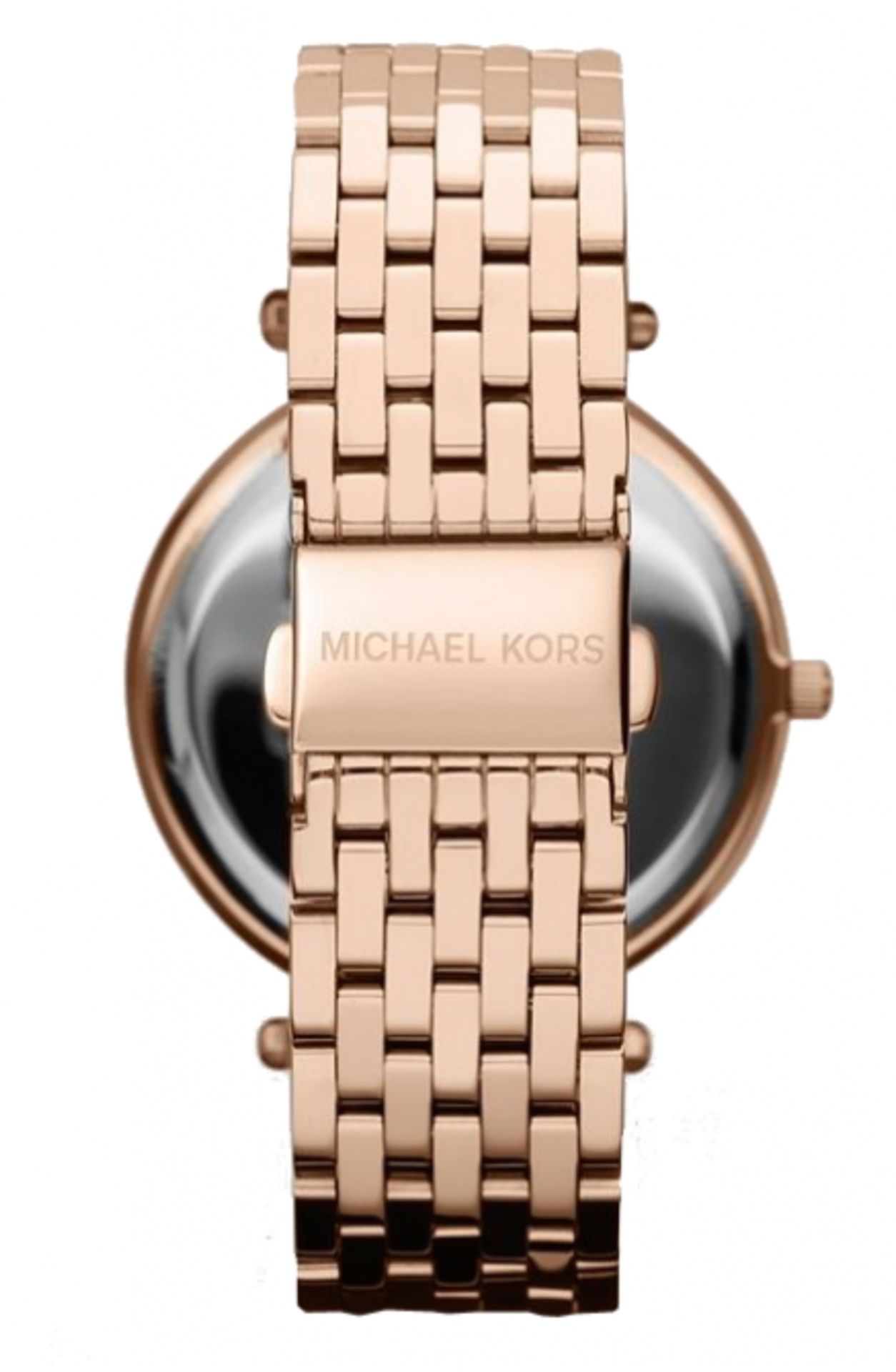 Michael Kors MK3402 Darci Black & Rose Gold Tone Stainless Steel Ladies Watch - Image 7 of 11