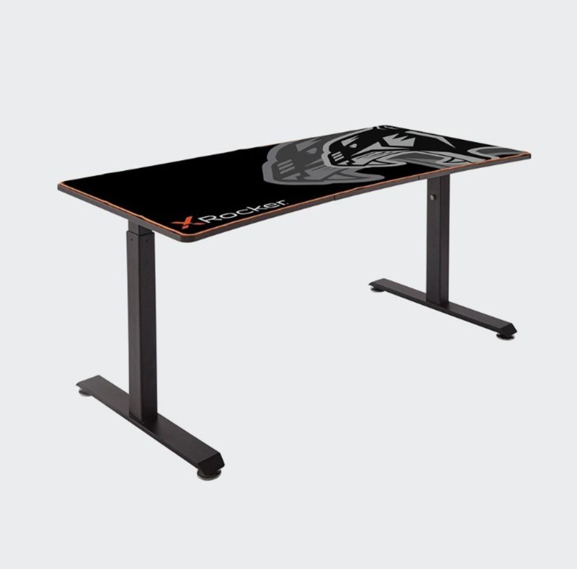 (60/Mez) RRP £239. X-Rocker Cougar XL Gaming Desk. (H65x L160x W70cm). Integrated Cable Managemen... - Image 5 of 7