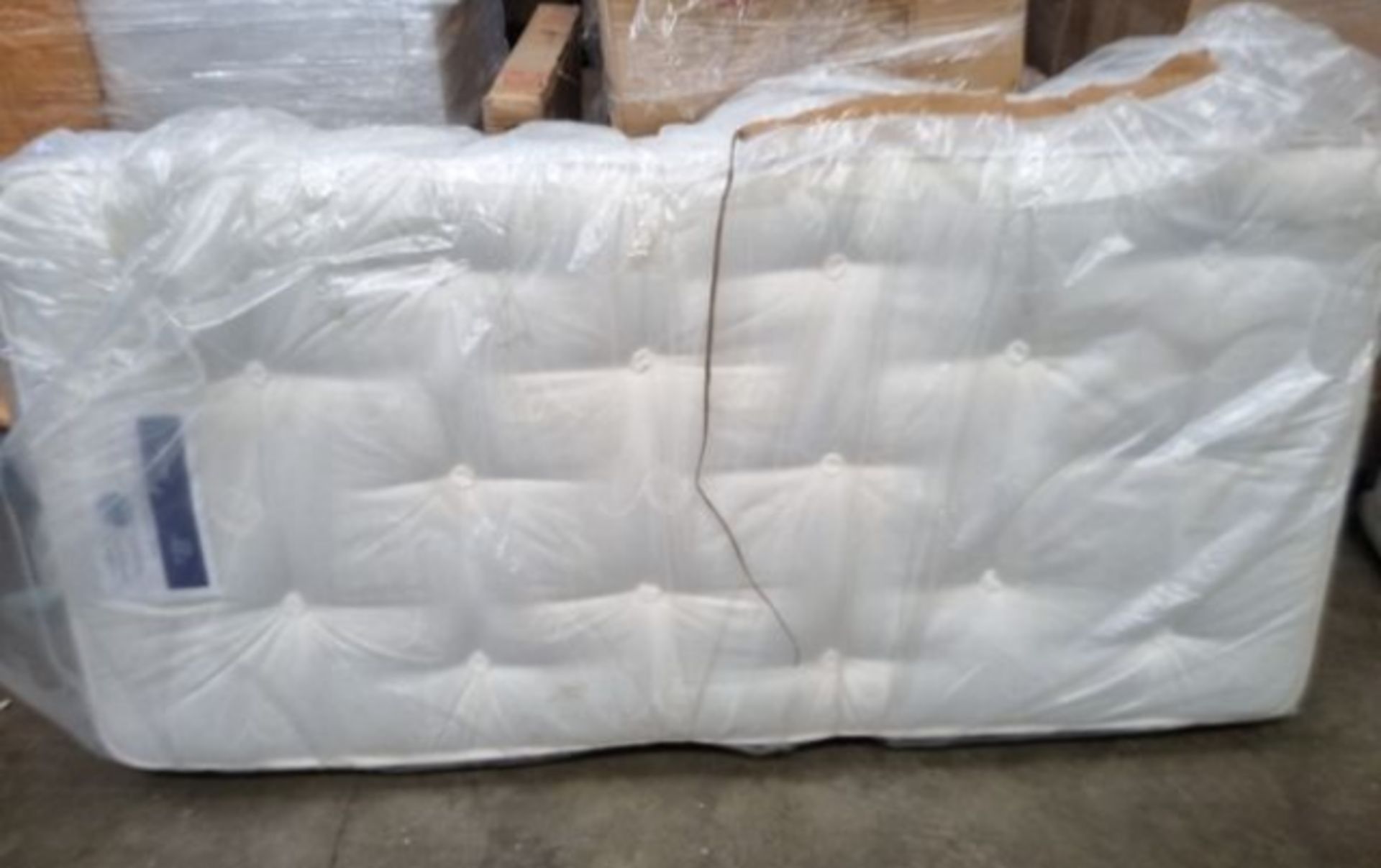Grade A John Lewis & Partners thick single mattress in White