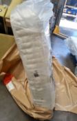 Grade A John Lewis & Partners thick double mattress in White-Maristow 1700 135x190