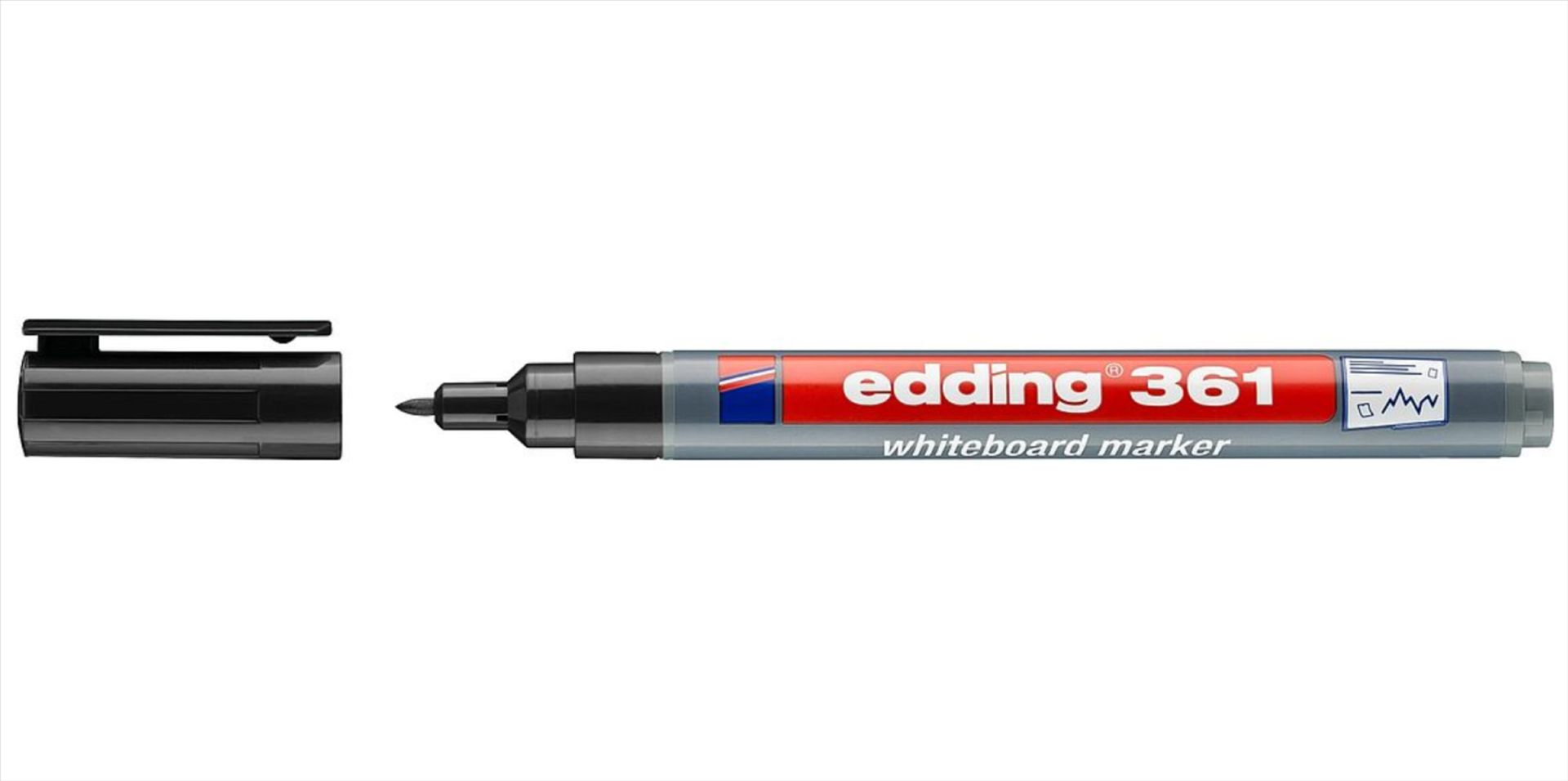 Black Whiteboard Marker Pen Edding 361 x200 RRP £120 - Image 2 of 3