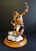 Franklin Mint Porcelain Spirit of the Sioux Figurine R.J. Murphy Limited Edition