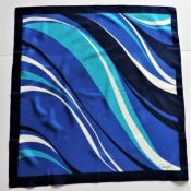 Vintage Cornelia James Signed Silk Scarf 65cm square