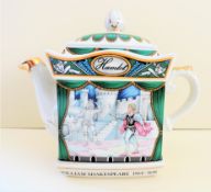 Vintage Sadler Porcelain Teapot 'Hamlet'
