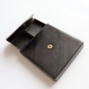 Gents Dunhill Black Leather Cigarette Case