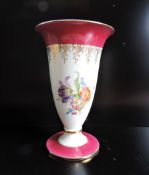 Vintage JKW Western Germany Porcelain Vase 30cm High