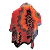 Michaele Vollbracht Multicolour Silk Scarf